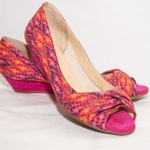 Pretty in Pink Spring open toe shoes